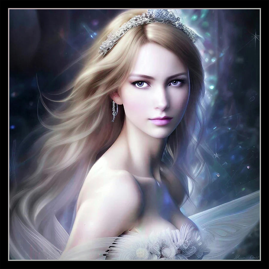 Angelic Bride Digital Art by Shawn Dall