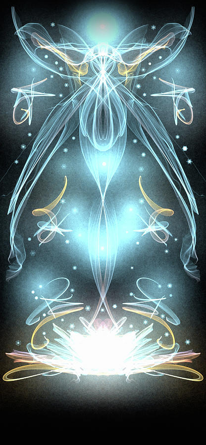 Angelic Fairy 1 Digital Art by Kelley Springer