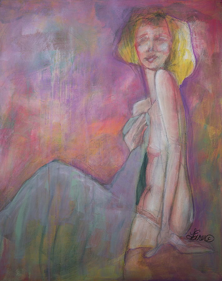Angelica Painting by Terri Einer
