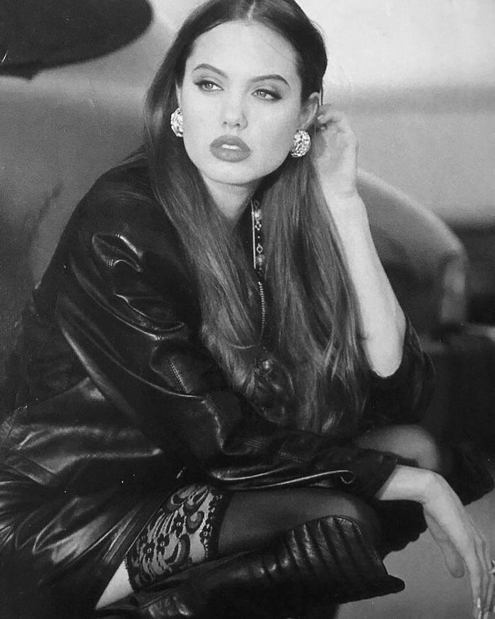Angelina Jolie Celebrity Photo Digital Art By Myronchuk Lidia