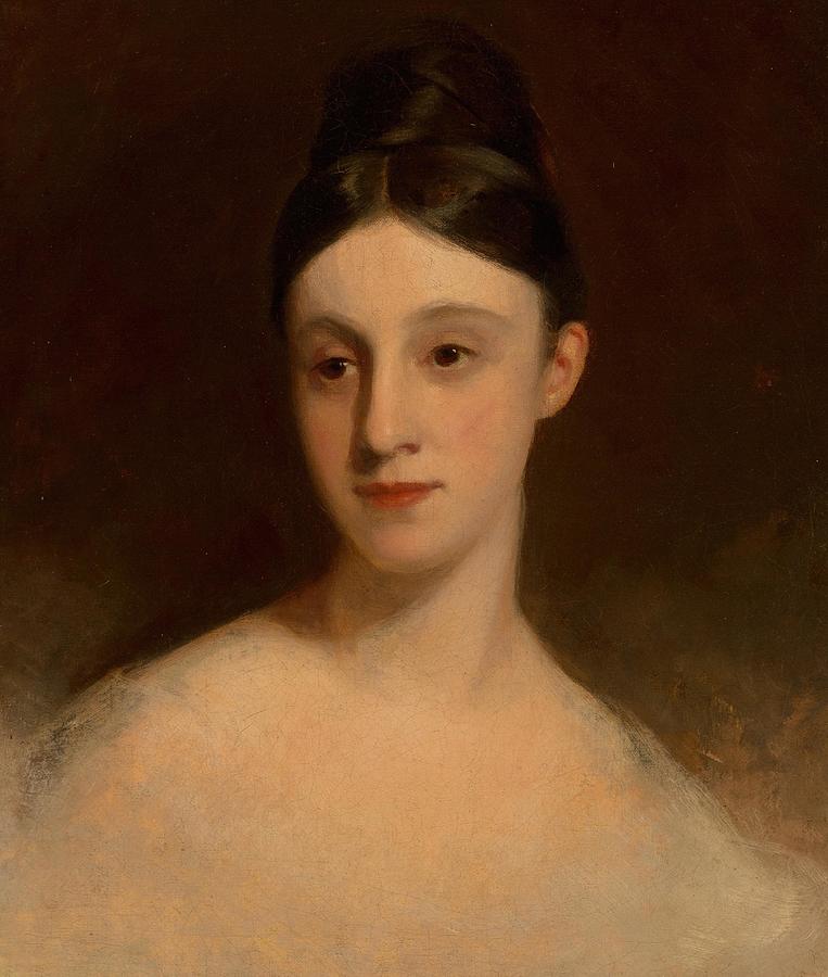 Angelina Snider Drawing by Thomas Sully American - Fine Art America