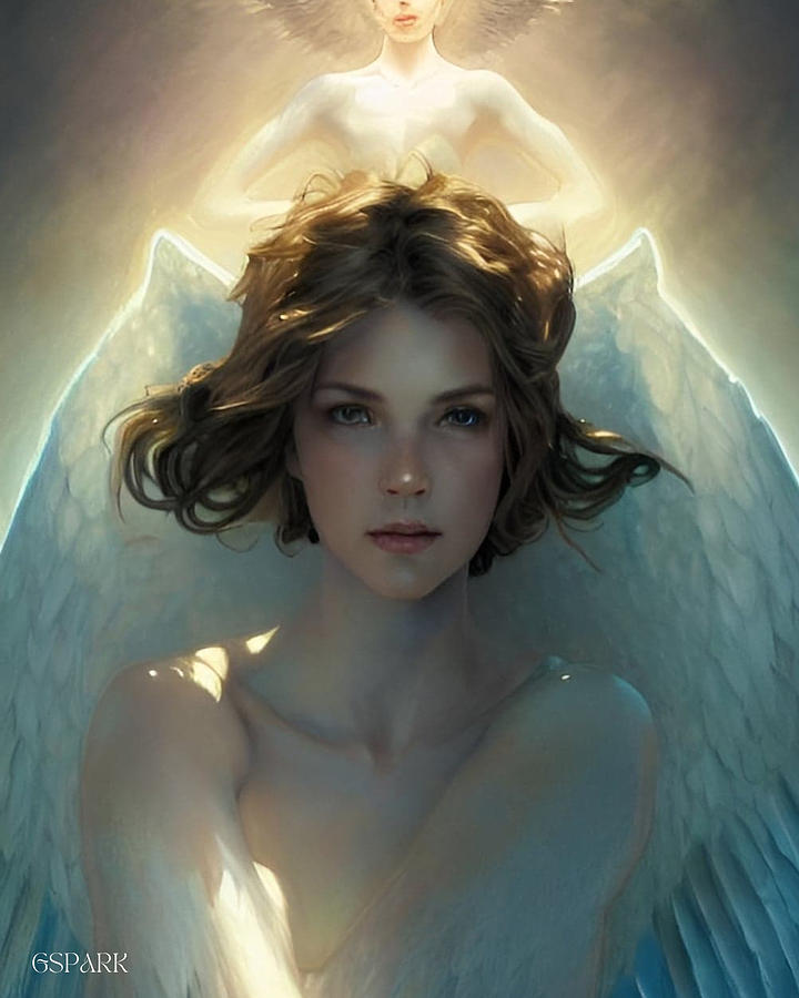 Angels Guide Digital Art By Zac Hammond - Fine Art America