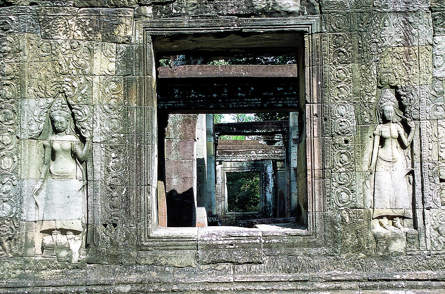 Angkor Davatas with Eternal Window Photograph by Dan Westfall - Fine ...