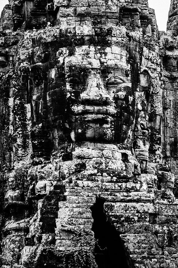 Angkor Thom Gate to Bayon Temple Photograph by Arj Munoz