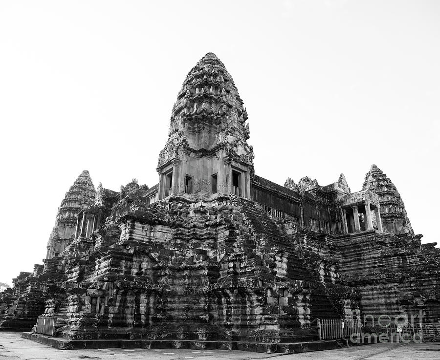 Angkor Wat Photograph - Angkor Wat Structure by Jennylynn Fields