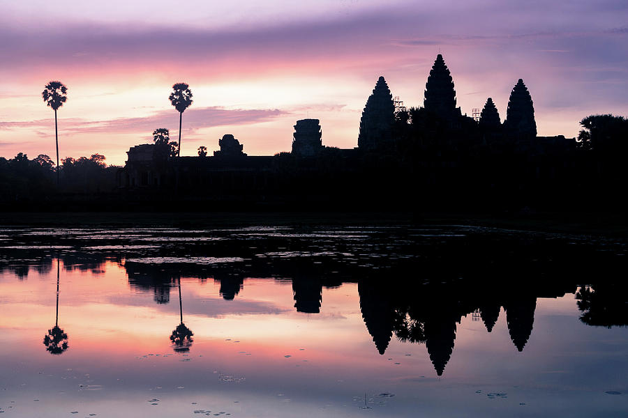 Angkor Wat Sunrise, Cambodia Photograph by Chris Deeney - Fine Art America