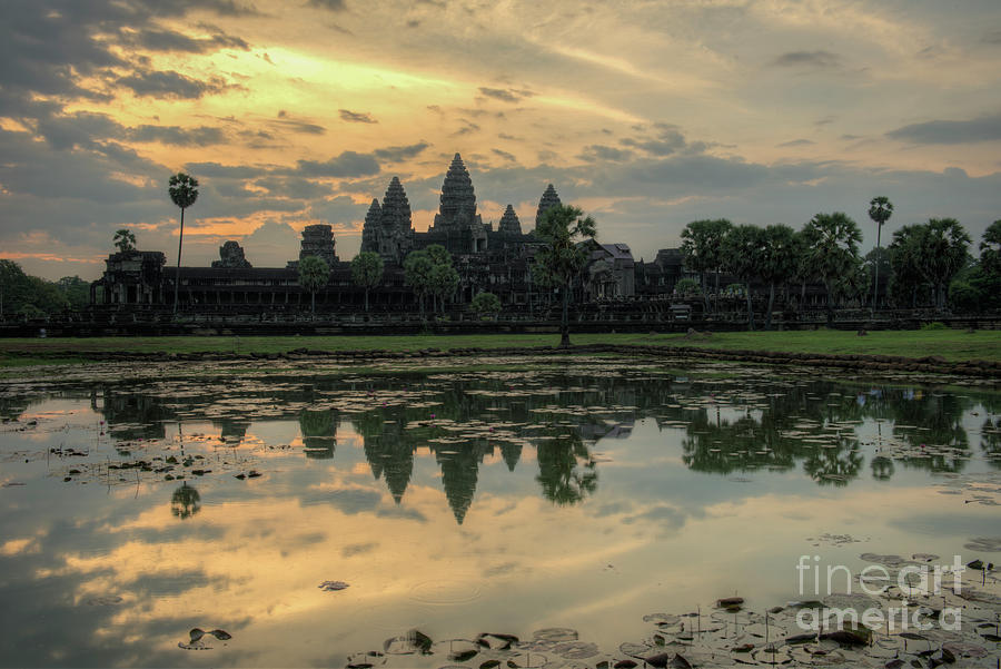 Angkor Wat Photograph - Angkor Wat Sunrise by Jennylynn Fields