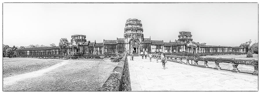 Angkor Wat Temple Complex Photograph by Rob Hemphill