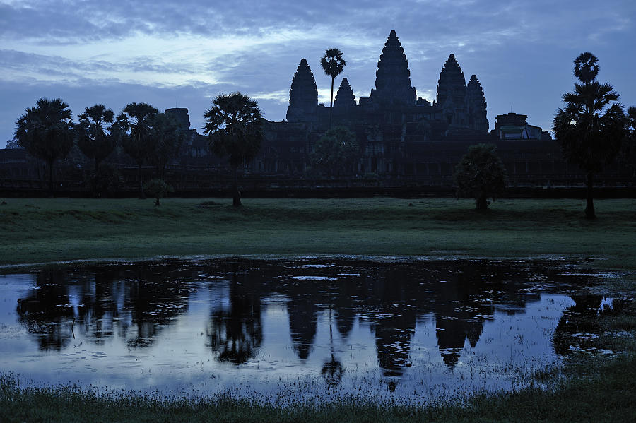 Angkor Wat temples at dawn Photograph by Sami Sarkis