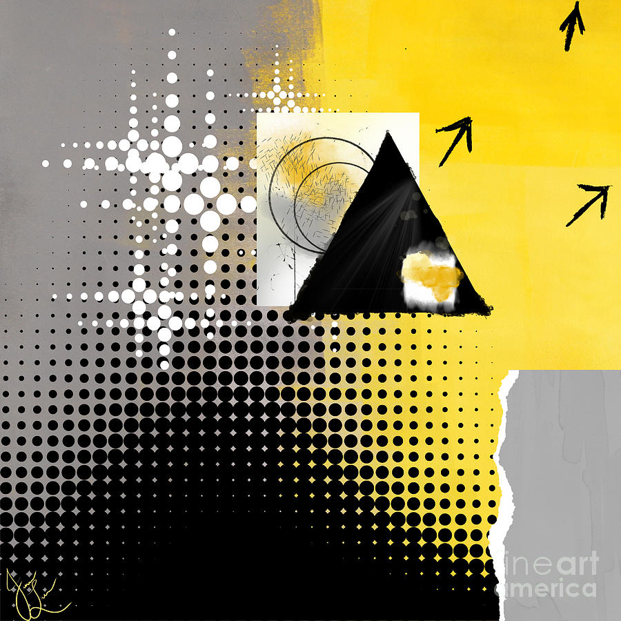 Angles and Dots Digital Art by Janice Leagra