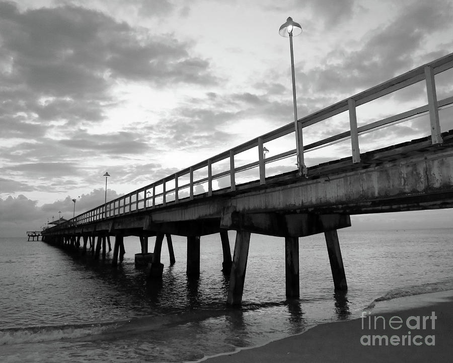 Anglins Fishing Pier II Photograph by Brooke Trace