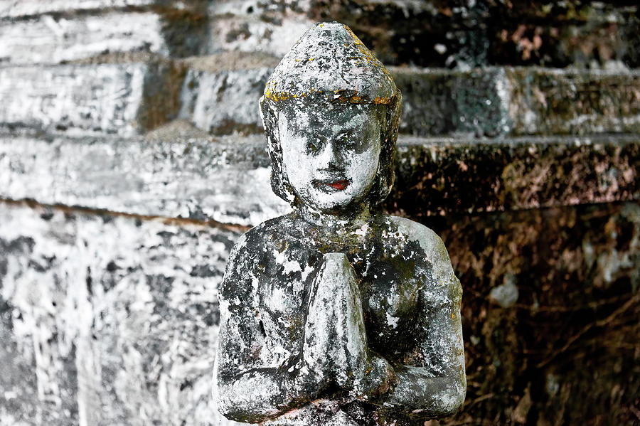 Angor Wat Buddha. Cambodia. Photograph by Lie Yim