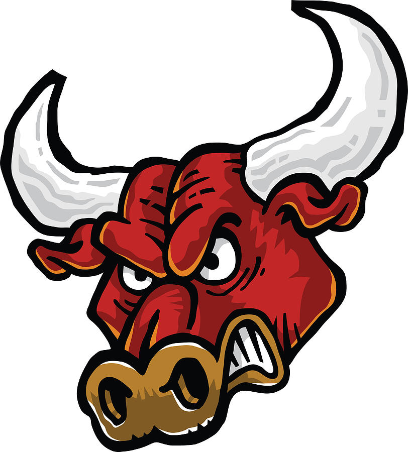 Angry bull Digital Art by Alan Smith - Pixels