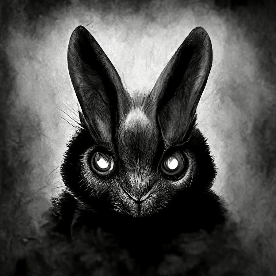 Angry Bunny 00 By Nkfd Digital Art by No Kill First Day | Fine Art America