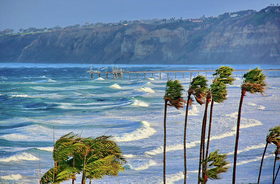 Angry Sea - La Jolla Photograph by Russ Harris
