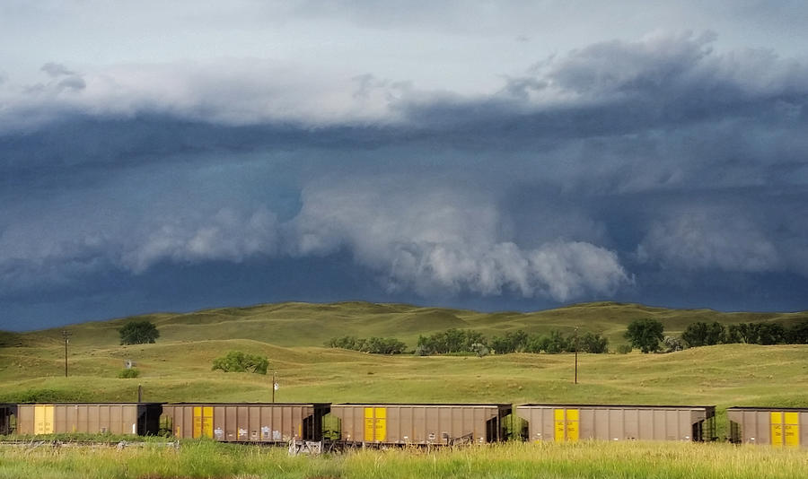 Angry Storm Near Hyannis, Nebraska 6/25/20 Photograph by Ally White