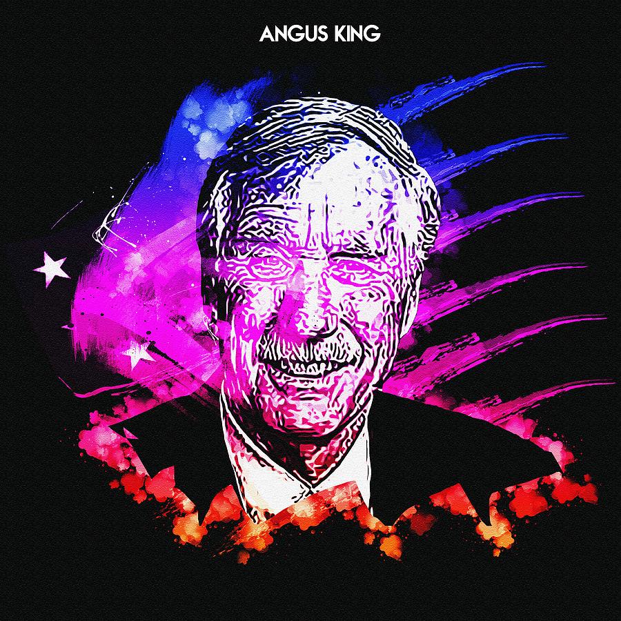 Angus King Digital Art by Walter Florine | Fine Art America