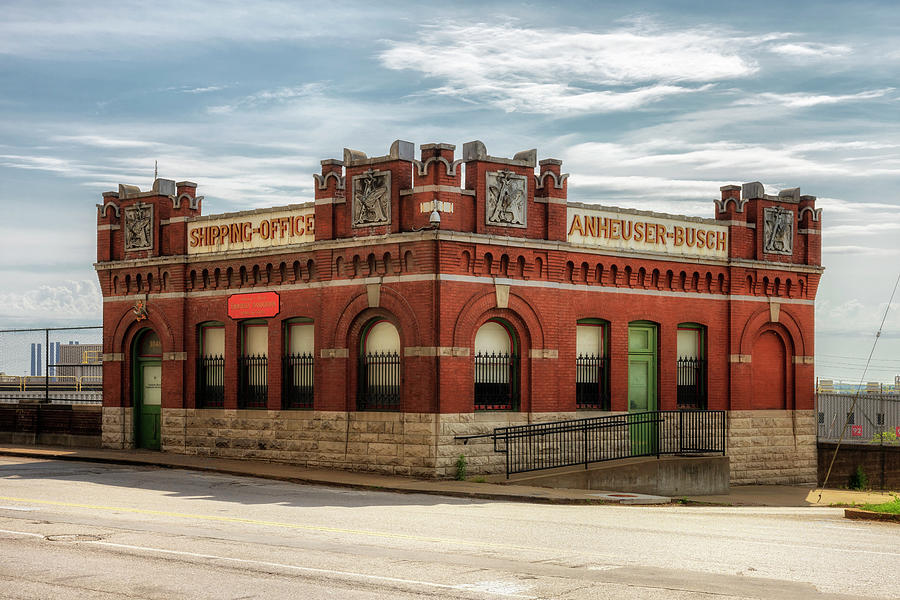Anheuser Busch - Old Shipping Office - St Louis Photograph by Susan Rissi Tregoning