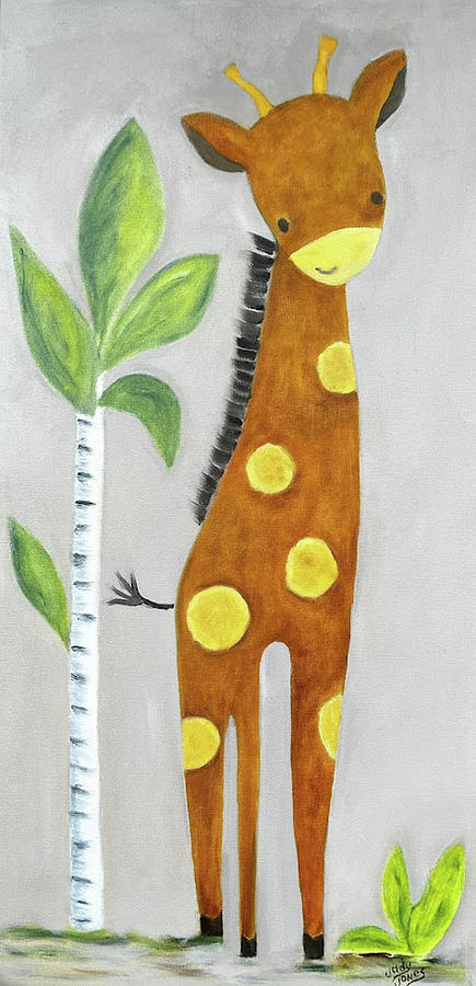 Animal Kingdom-giraffe Painting