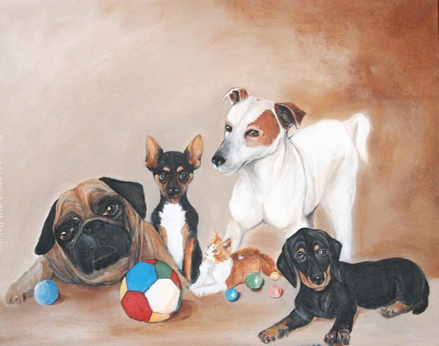 Animal Lovers Painting Painting
