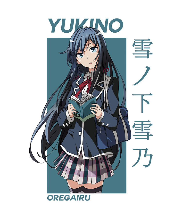 Animals Yukino Yukinoshita Oregairu SNAFU Card Anime Drawing by