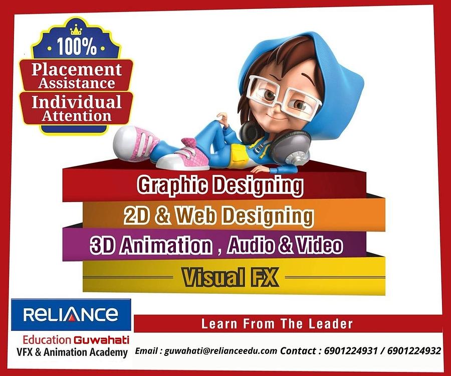 Animation Course in Guwahati Photograph by Reliance Education - Pixels