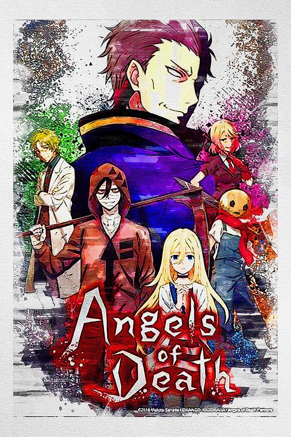 Anime Angels Of Death Satsuriku No Tenshi Digital Art by Keagan ...