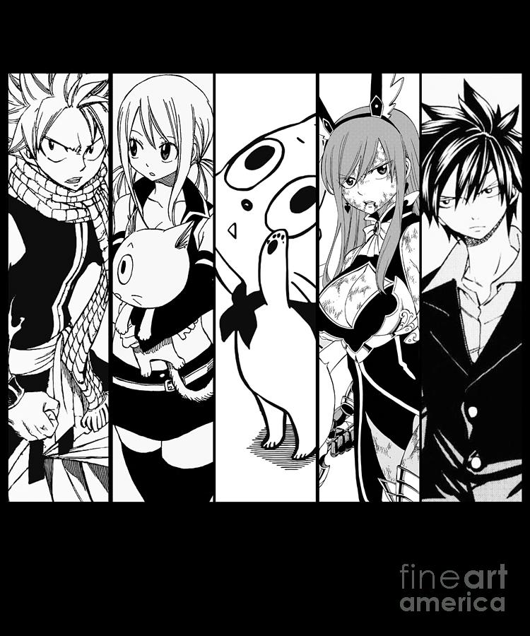 Anime Art Characters Fairy Tail by Anime Art