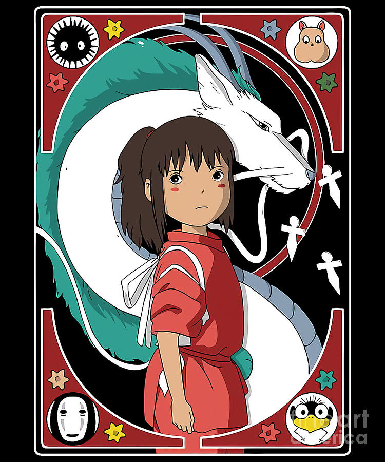 Anime Art Ogino Spirited Away Drawing by Fantasy Anime