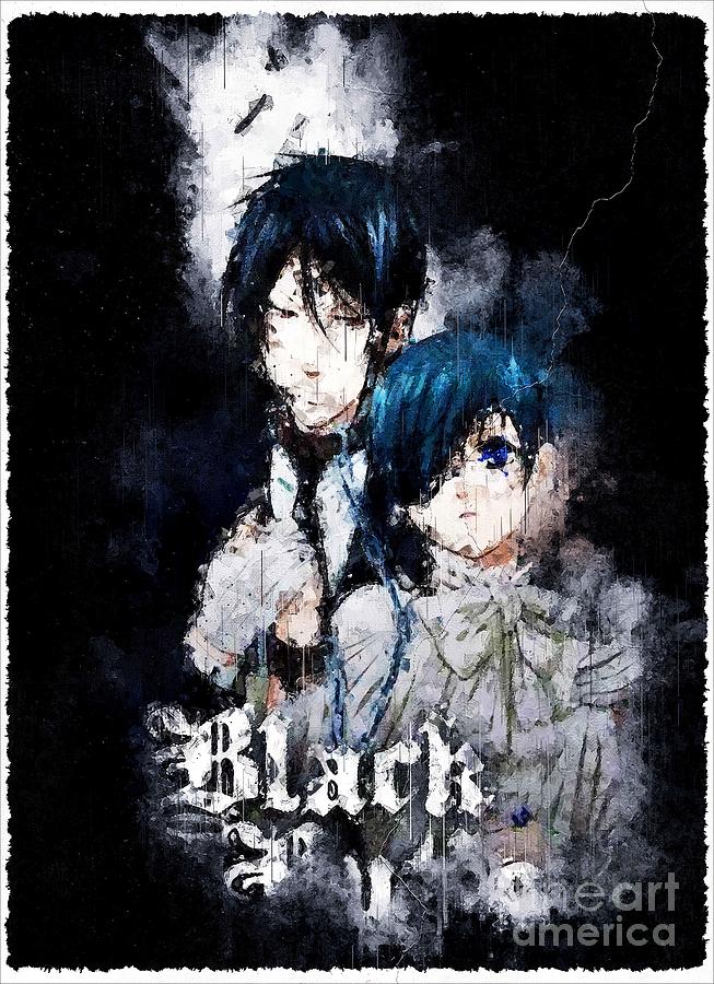 Anime Black Butler Digital Art by Tanya Prosacco - Fine Art America