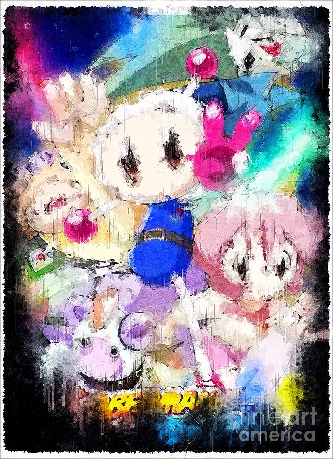 Anime Bomberman Jetters Digital Art by Tanya Prosacco - Fine Art America