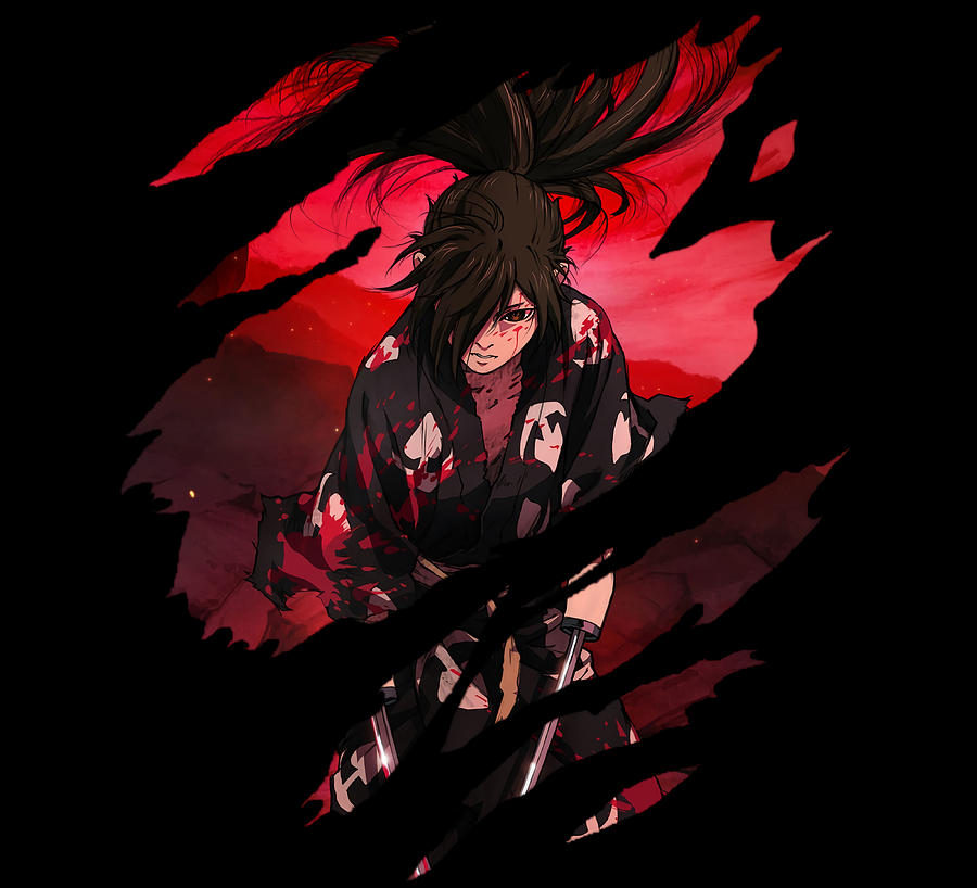 Anime Dororo Hyakkimaru Poster nature Painting by Tiffany Rogers - Pixels