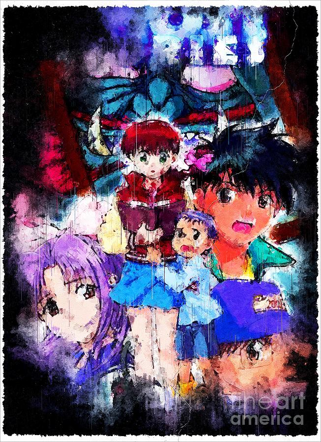 Anime Ghost Stories Digital Art by Tanya Prosacco - Fine Art America