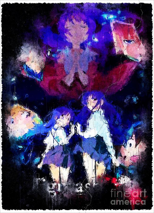 Anime Higurashi When They Cry New Digital Art By Tanya Prosacco - Fine ...