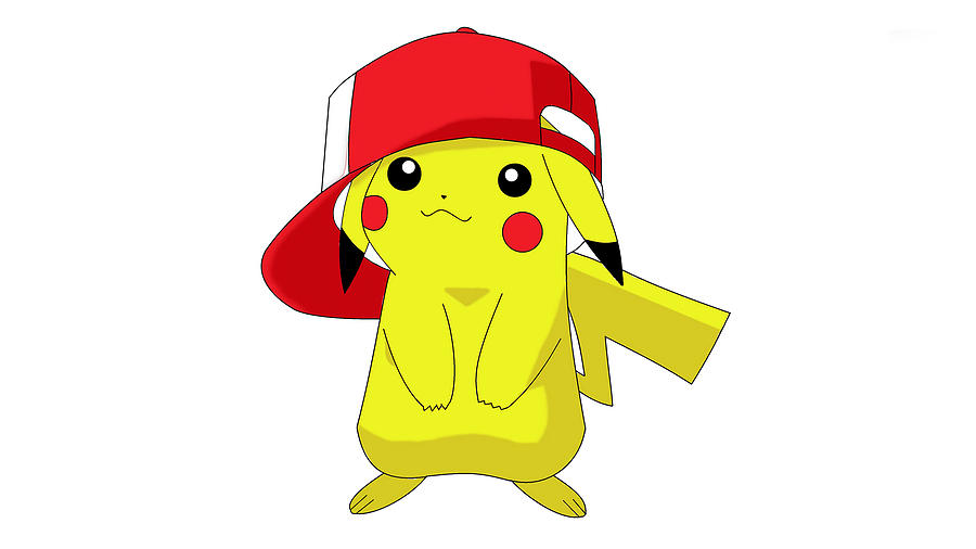 Anime Pokemon Pikachu Cap Digital Art By Huongg Ttm