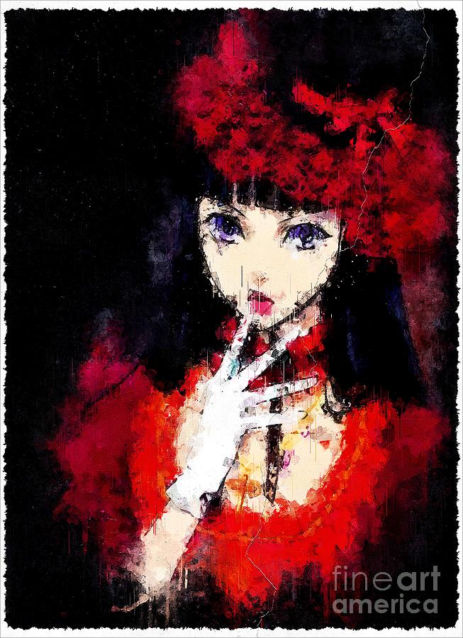 Anime The Wallflower Digital Art By Tanya Prosacco Fine Art America 9977