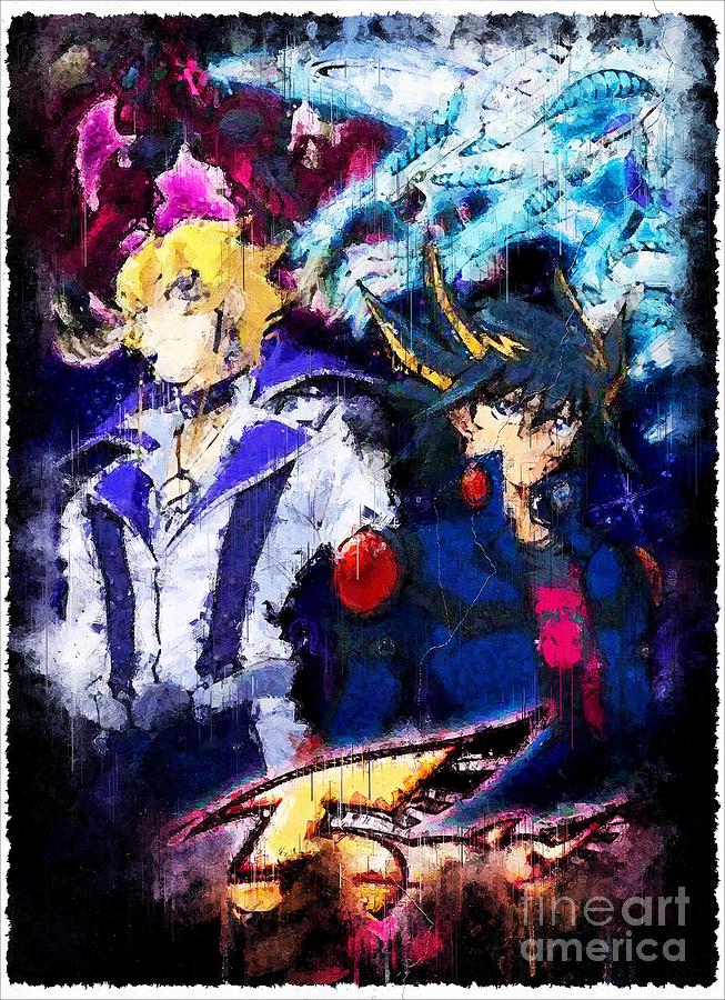 Anime Yugioh 5ds Digital Art By Tanya Prosacco Fine Art America 4223