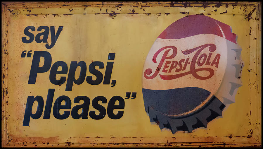 Anique Pepsi Cola Sign Photograph by Flees Photos