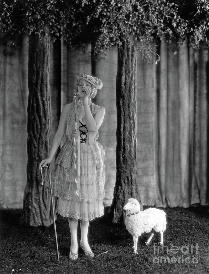 Anita Page as Bo Beep Photograph by Sad Hill - Bizarre Los Angeles Archive