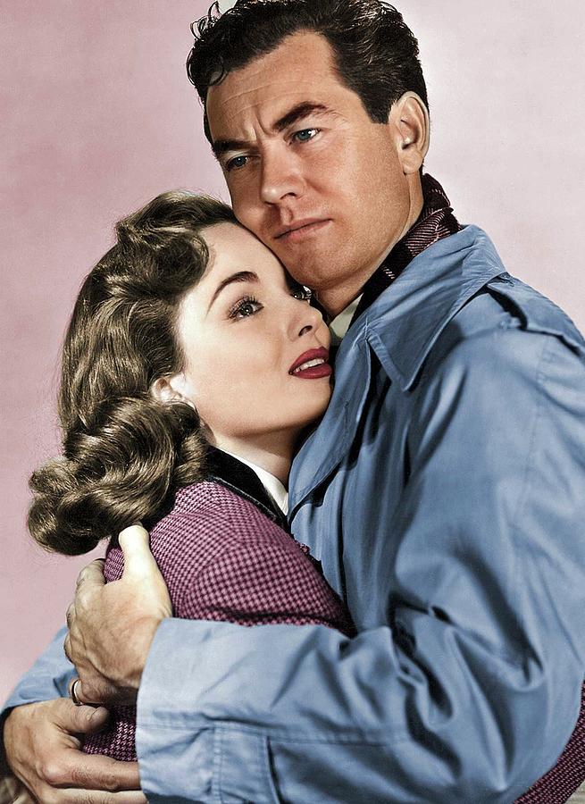 Hollywood Photograph - Ann Blyth and Philip Friend by Movie World Posters