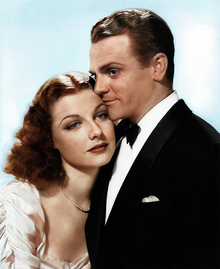 Ann Sheridan Photograph - Ann Sheridan and James Cagney by Movie World Posters