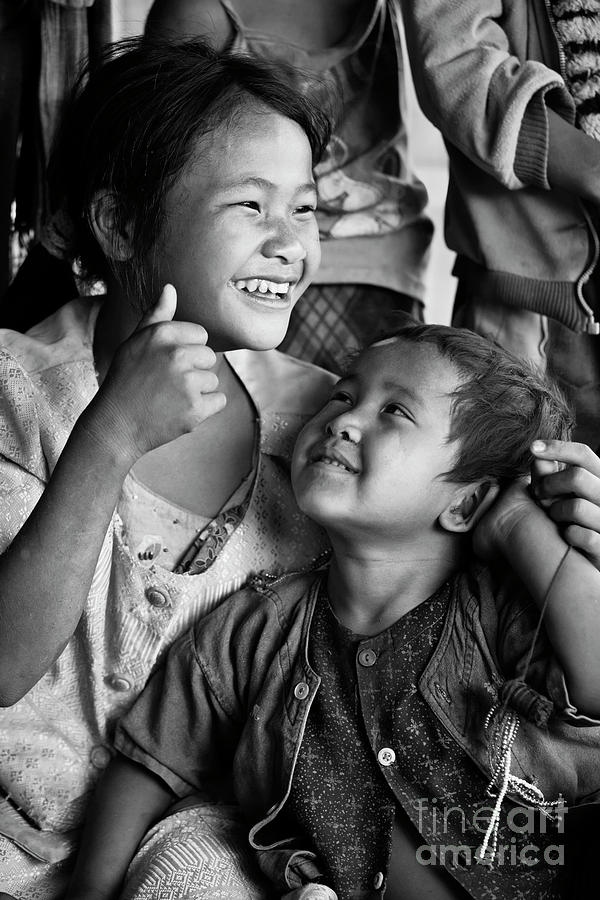 Ann Tribe Happiness - Burma Photograph by Craig Lovell - Fine Art America