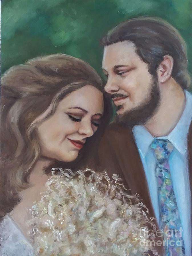Anna and Edward Pastel by Beverly Boulet