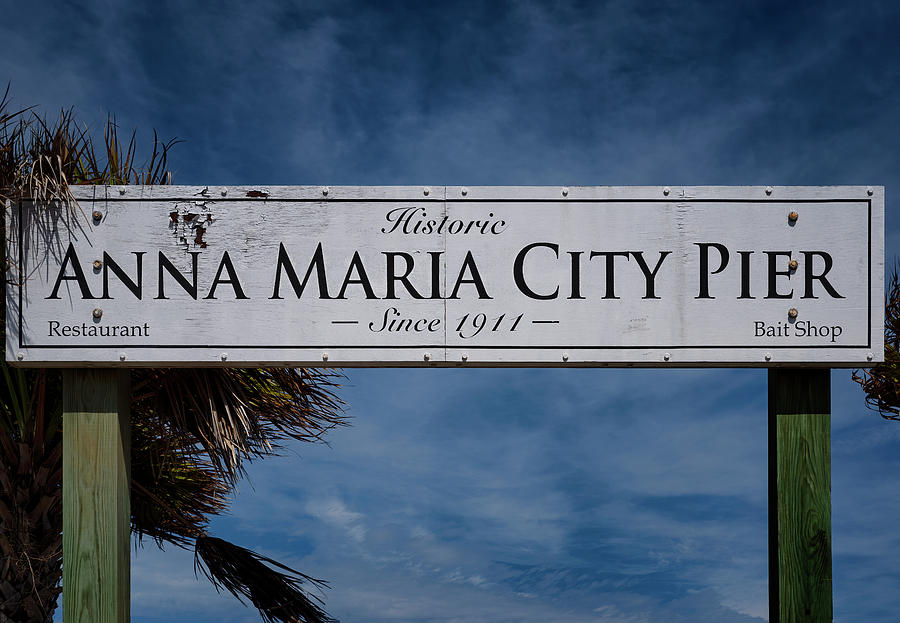 Anna Maria City Pier Photograph by ARTtography by David Bruce Kawchak