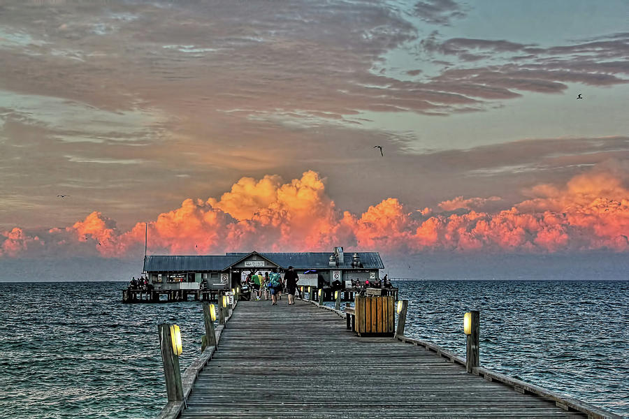 Anna Maria City Pier Photograph by HH Photography of Florida