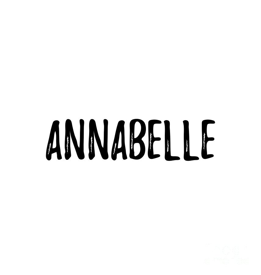 Annabelle Digital Art by Funny Gift Ideas - Pixels