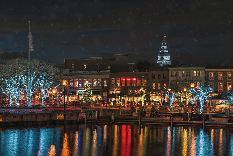 Annapolis Christmas 2020 2 Photograph by Robert Fawcett