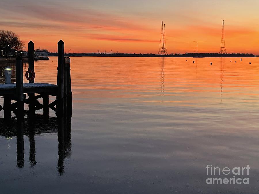 Annapolis City Dock Morning Photograph by Maryland Outdoor Life