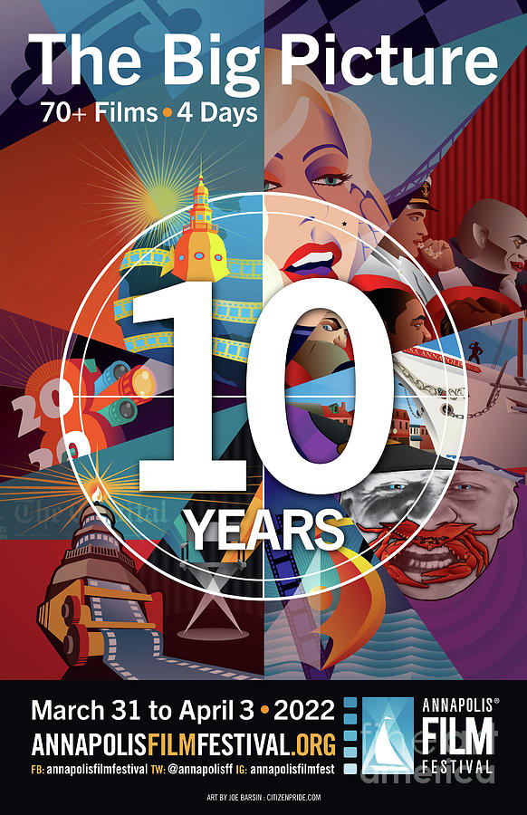 Maryland Digital Art - Annapolis Film Festival The Big Picture 2022 by Joe Barsin Maryland Digital Art - Annapolis Film Festival The Big Picture 2022 by Joe Barsin