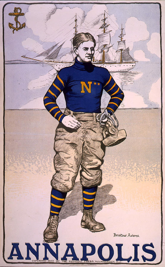 Annapolis Navy Football Photograph by Bob Geary